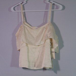 NWT Lacausa by Anthropologie tank crop top
